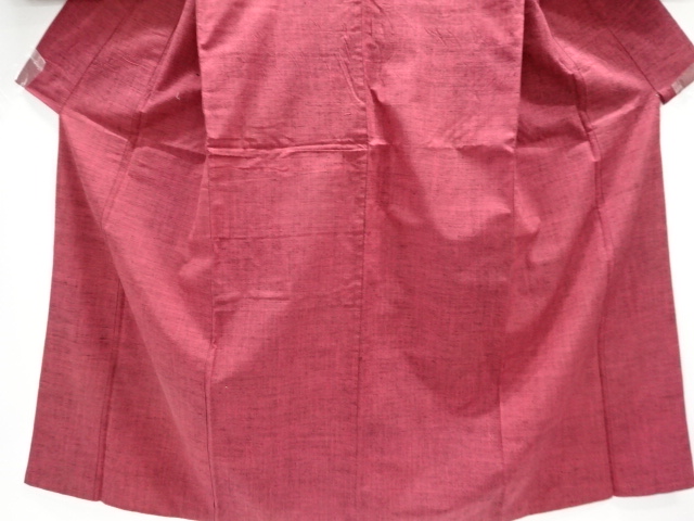  アンティーク　手織り紬着物